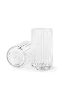 Lyngby Porcelæn Lyngbyvasen i lilla, H20,5 cm fra><noscript><img width=