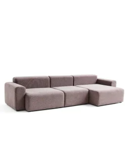 HAY Mags Low Armrest 3 pers. sofa, kombination 10 fra> Sofaer