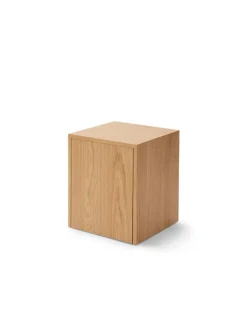 New Works Mass Side Table, oak fra><noscript><img width=