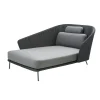 Cane-line Mega Daybed, højre, inkl. hyndesæt fra> Udendørs Loungemøbler