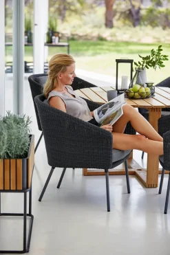 Cane-line Mega Dining Stol, inkl. hyndesæt fra><noscript><img width=