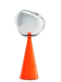 Tom Dixon Melt Portable Bordlampe, silver fra><noscript><img width=