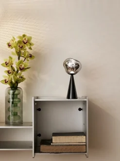 Tom Dixon Melt Portable Bordlampe, silver fra><noscript><img width=