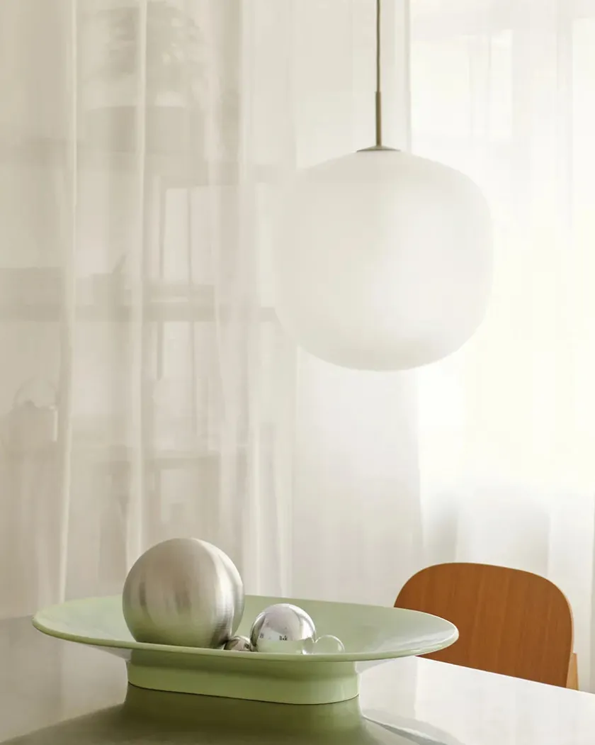 Muuto Mere Bowl 52 x 36 cm, light green fra> Service