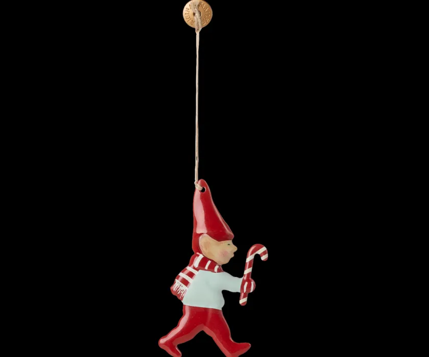 Maileg Metal ornament, Nisse - Ske fra> Nisser|Juletræspynt