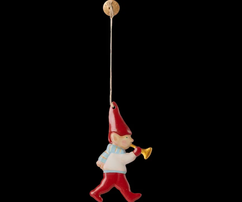 Maileg Metal ornament, Sukkerstok - strib fra> Juletræspynt