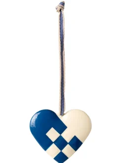 Maileg Metalophæng Lille Hjerte, gold fra> Juletræspynt