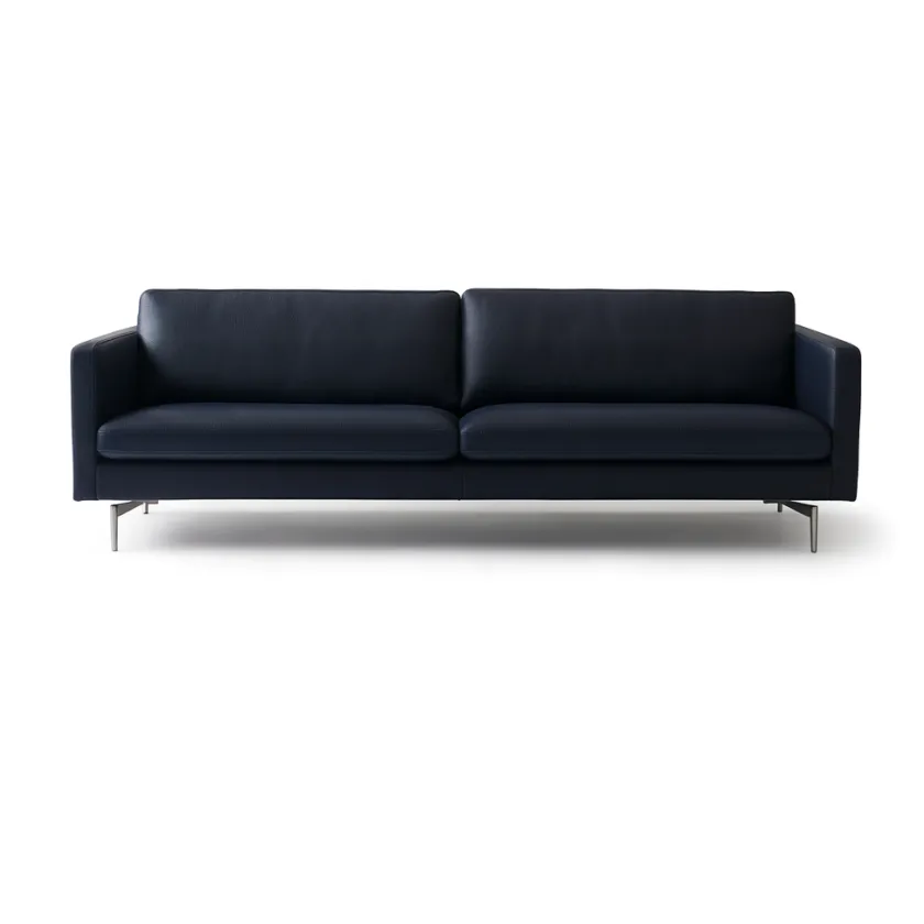 Mogens Hansen MH276 3 pers. sofa i Baltique anilinlæder fra> Sofaer