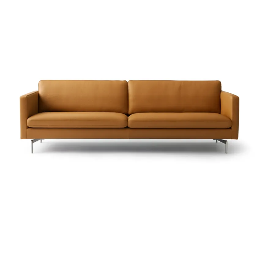 Mogens Hansen MH276 3 pers. sofa i Baltique anilinlæder fra> Sofaer