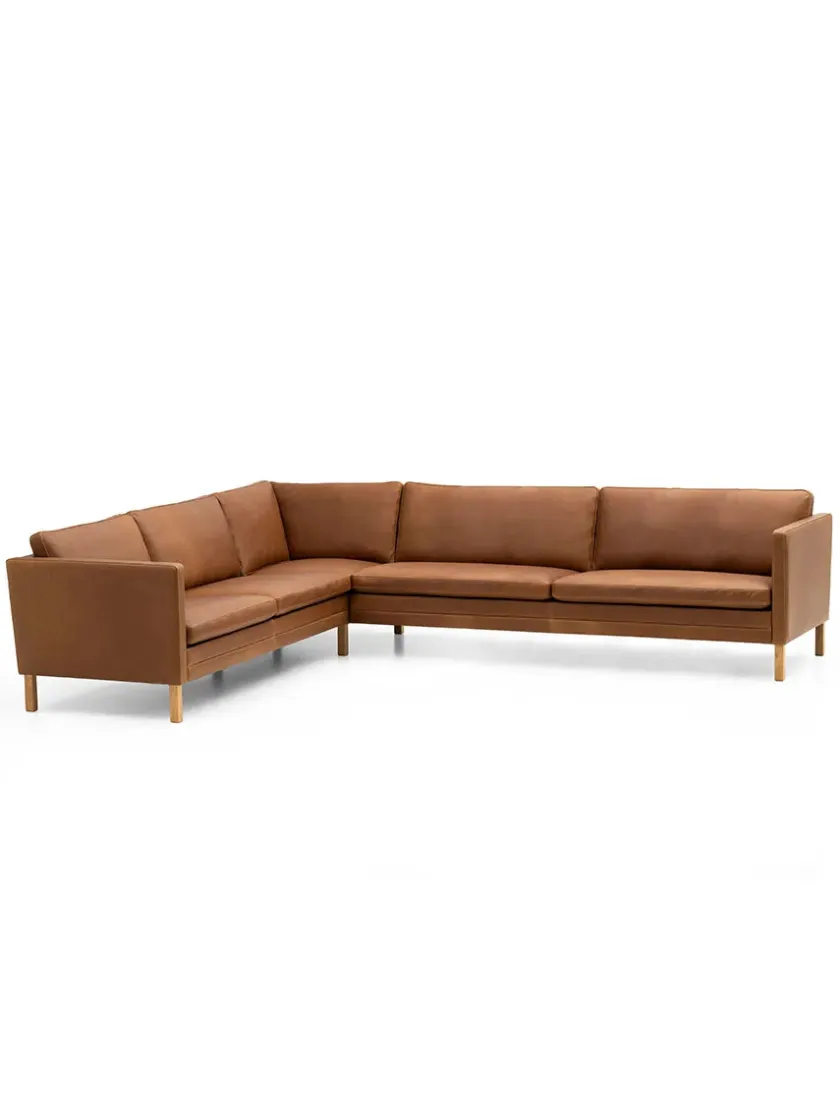 Mogens Hansen MH2614/MH2615 sofa, Frej læder fra> Sofaer