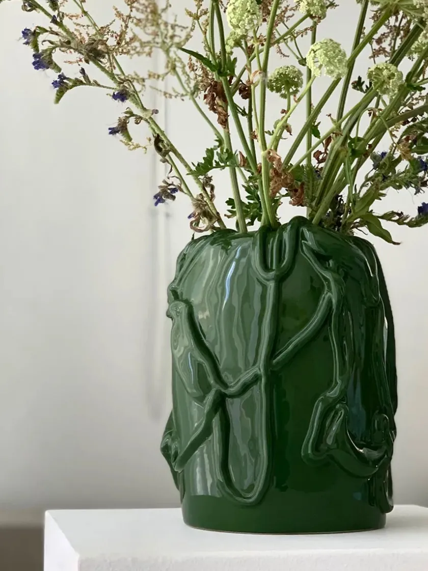 raawii Michael Kvium Jam Vase, empire yellow fra> Vaser