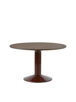 Muuto Midst Table Ø 120 cm, dark oiled oak fra> Spiseborde