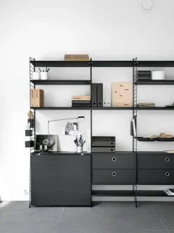 String Furniture Modul m. To Skuffer, B58 fra String><noscript><img width=