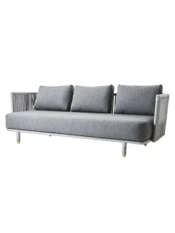 Cane-line Moments 3 pers. Sofa inkl. hynder fra> Udendørs Loungemøbler