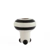 raawii Mushroom Vase, black fra> Vaser