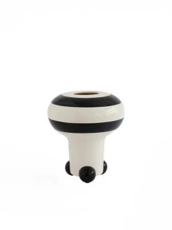 raawii Mushroom Vase, black fra> Vaser