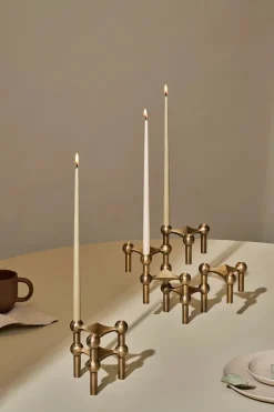STOFF Nagel Nagel Lysestage, krom fra><noscript><img width=
