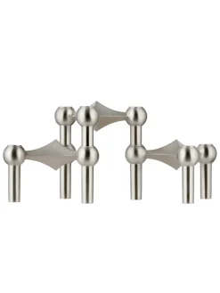 STOFF Nagel Nagel Lysestage, messing fra><noscript><img width=