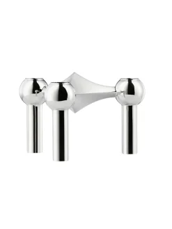 STOFF Nagel Nagel Lysestage, messing fra><noscript><img width=