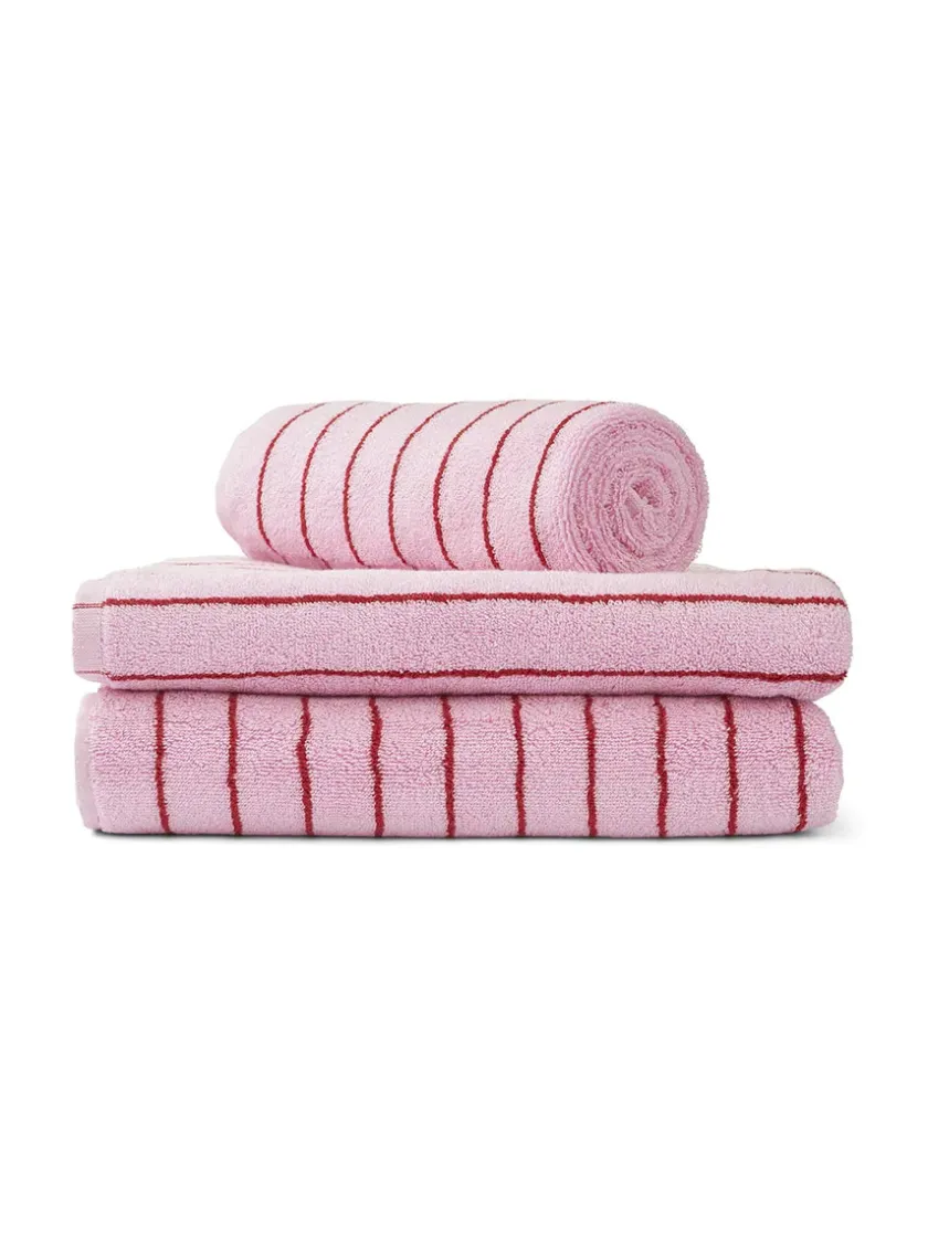 Bongusta Naram towel - Baby pink & Ski patrol fra> Gaver Til Hende|Badeværelsestekstiler