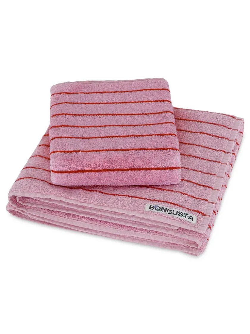 Bongusta Naram towel - Baby pink & Ski patrol fra> Gaver Til Hende|Badeværelsestekstiler