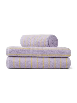 Bongusta Naram towel - Baby pink & Ski patrol fra><noscript><img width=