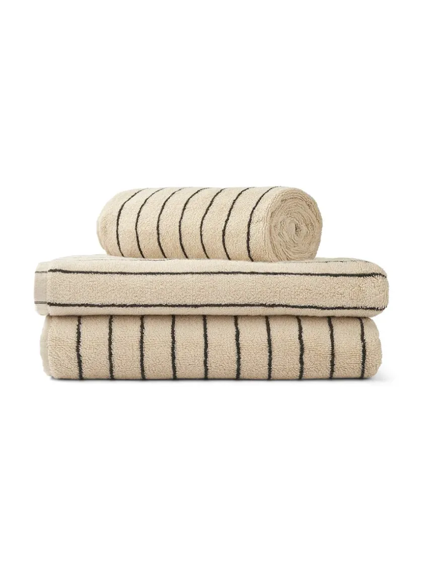 Bongusta Naram towel - Creme & Ink fra> Gaver Til Ham|Gaver Til Hende