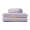 Bongusta Naram towel - Lilac & Neon yellow fra> Gaver Til Hende|Badeværelsestekstiler