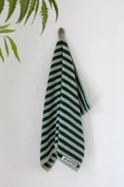 Bongusta Naram towel - Lilac & Neon yellow fra><noscript><img width=