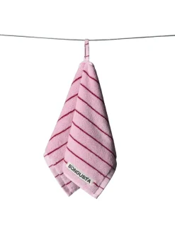 Bongusta Naram towel - Lilac & Neon yellow fra><noscript><img width=