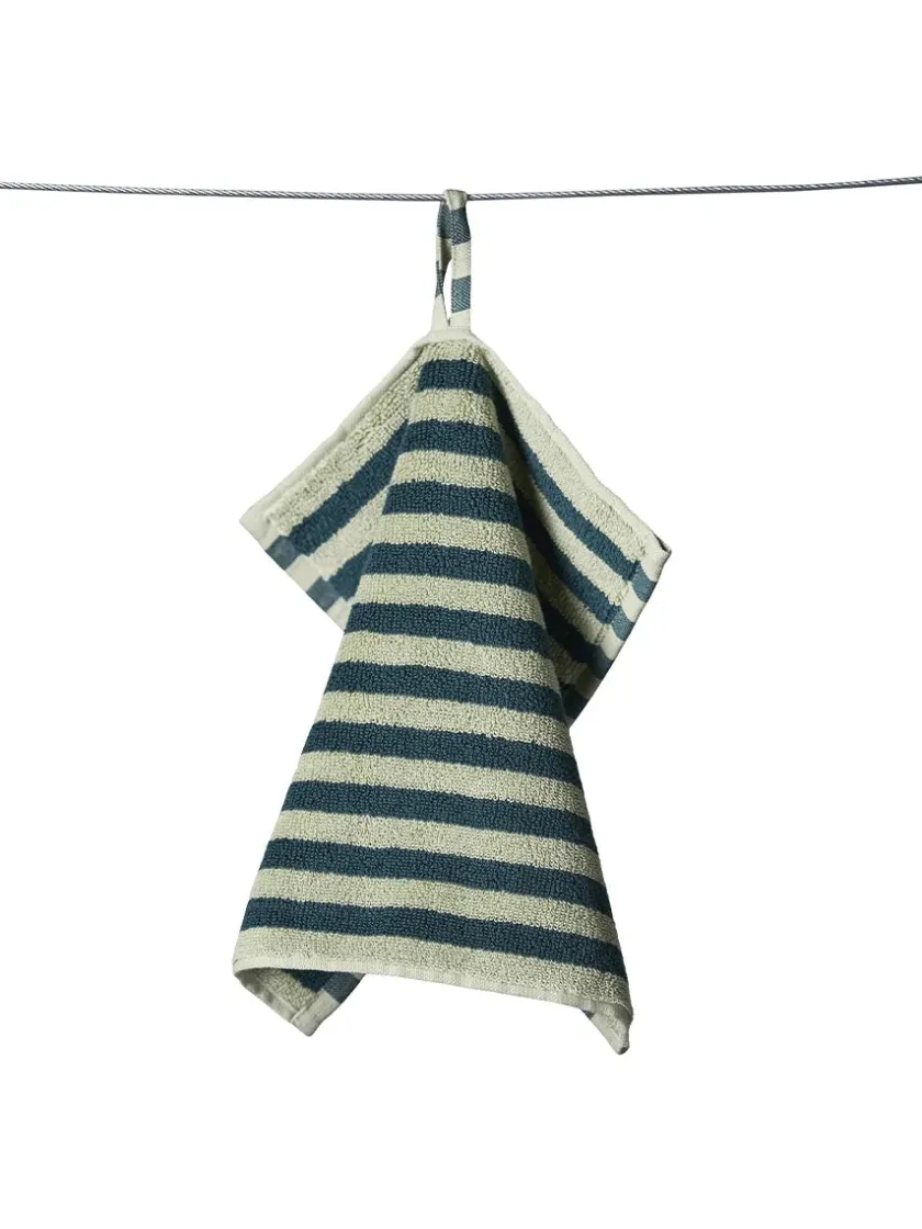 Bongusta Naram towel - Sea foam & Deep teal fra> Gaver Til Ham|Gaver Til Hende