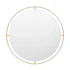 Audo Copenhagen Nimbus Mirror Ø110, brass fra> Spejle
