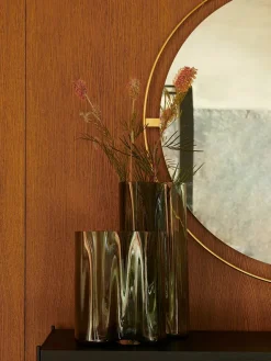 Audo Copenhagen Nimbus Mirror Ø110, brass fra><noscript><img width=
