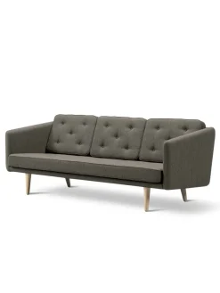 Fredericia Furniture No. 1 Sofa 3-personers, Fiord af Børge Mogensen><noscript><img width=