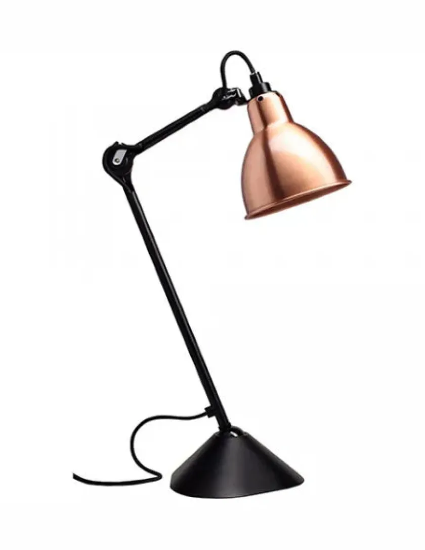 Lampe Gras Nr. 205 bordlampe fra> Skrivebordslamper|Spots