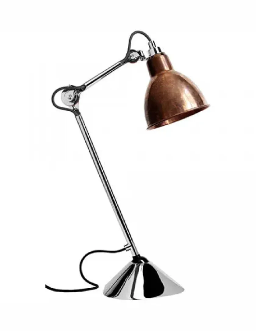 Lampe Gras Nr. 205 bordlampe fra> Skrivebordslamper|Spots