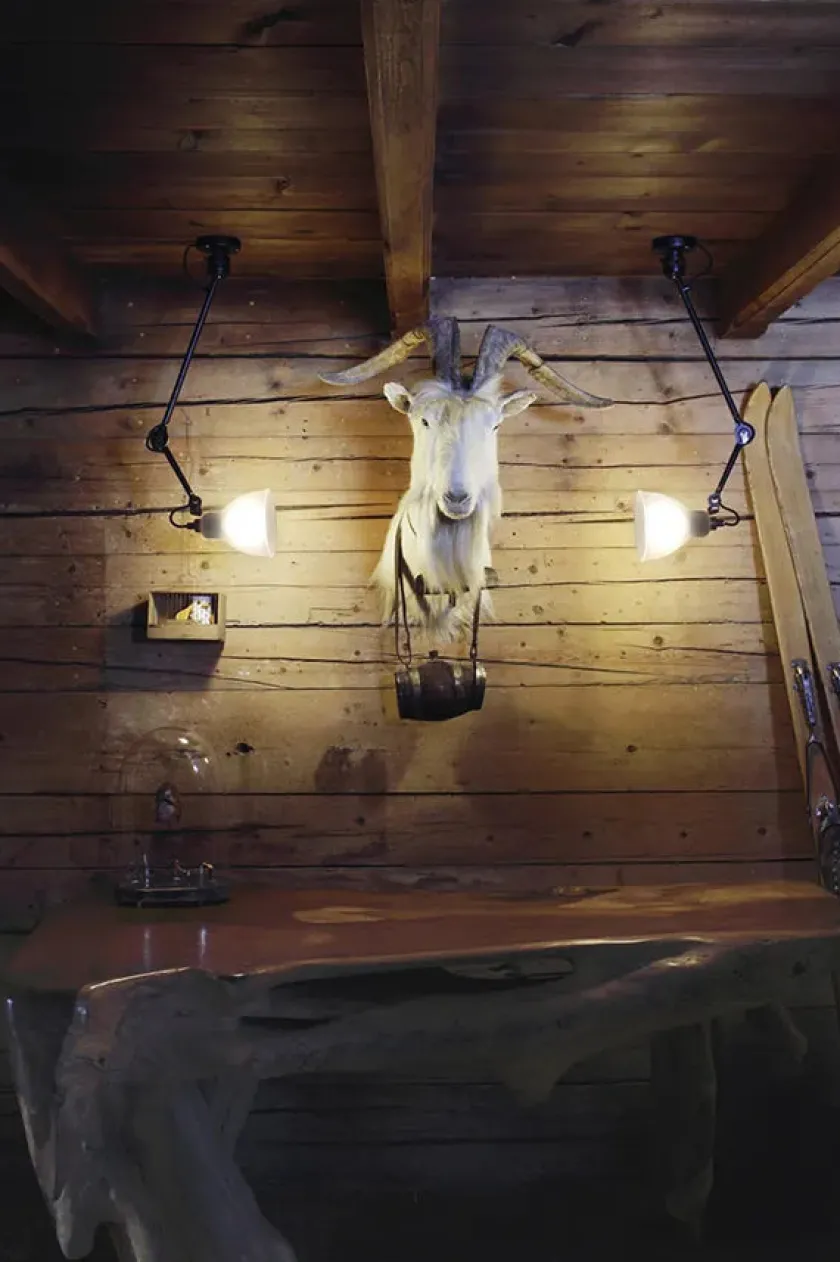 Lampe Gras Nr. 304 L40 væglampe fra> Væglamper|Spots