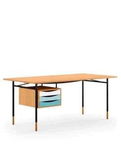 House of Finn Juhl Nyhavn Skrivebord, 170 cm af Finn Juhl><noscript><img width=