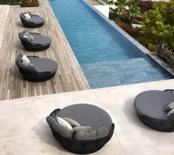 Cane-line Ocean Daybed, soft rope fra> Udendørs Loungemøbler