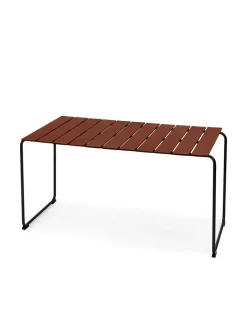 Mater Ocean Havebord 140x70, burnt red fra> Haveborde