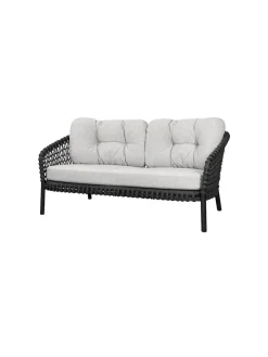 Cane-line Ocean 2-pers. Sofa, soft rope fra> Udendørs Loungemøbler