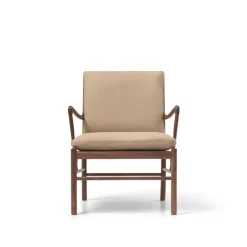 Carl Hansen & Søn OW149 Colonial lænestol, eg olie, Terra-læder af Ole Wanscher><noscript><img width=