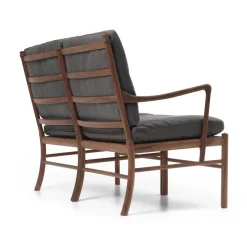 Carl Hansen & Søn OW149-2 Colonial sofa eg olie, Terra-læder af Ole Wanscher><noscript><img width=