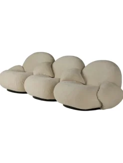 GUBI Pacha sofa 3-seater w. armrests and middle fra> Sofaer