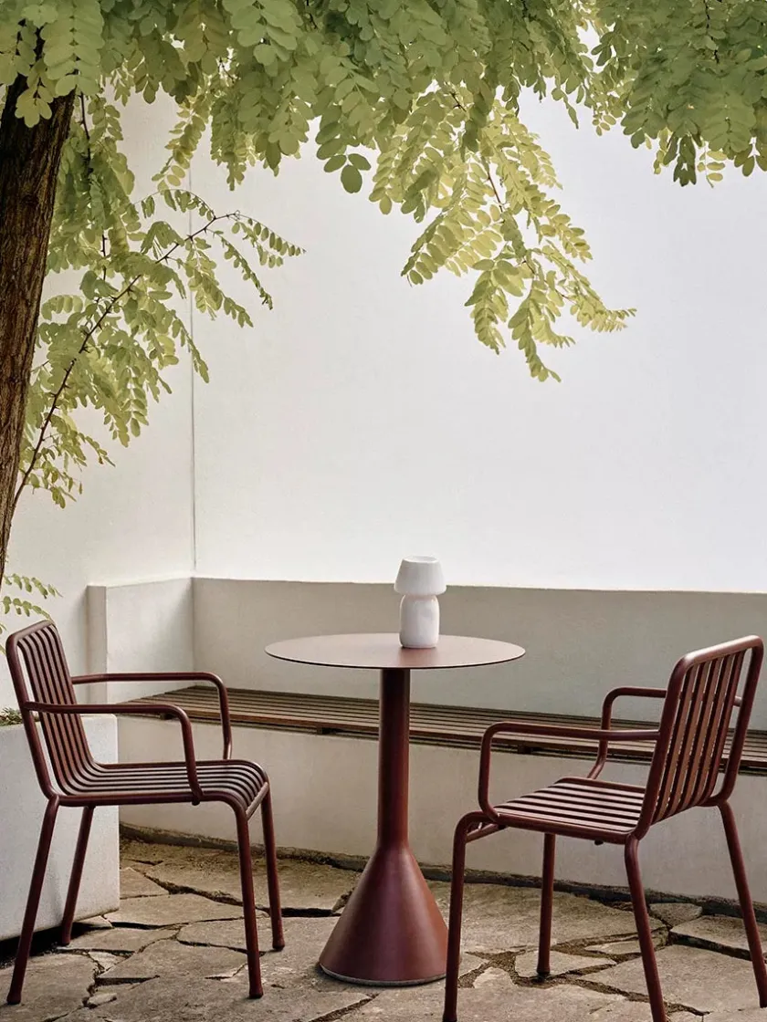 HAY Palissade Armchair, antracit fra> Havestole
