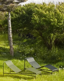 HAY Palissade Chaise Longue, olive fra> Solvogne/Liggestole