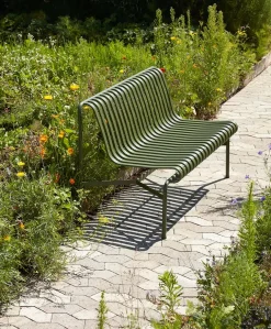 HAY Palissade Dining Bench uden armlæn, iron red fra><noscript><img width=