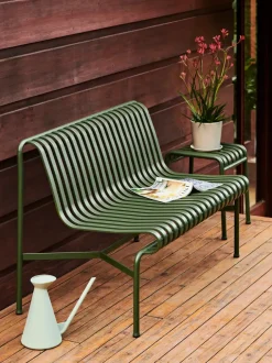 HAY Palissade Dining Bench uden armlæn, antracit fra><noscript><img width=