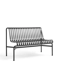 HAY Palissade Dining Bench uden armlæn, hot galvanised fra> Havebænke