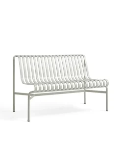 HAY Palissade Dining Bench uden armlæn, sky grey fra> Havebænke